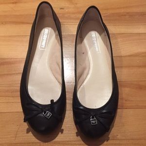 Coach 8.5 black ballet flats